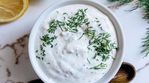 dill sour cream salad dressing Creamy Dill Salad Dressing