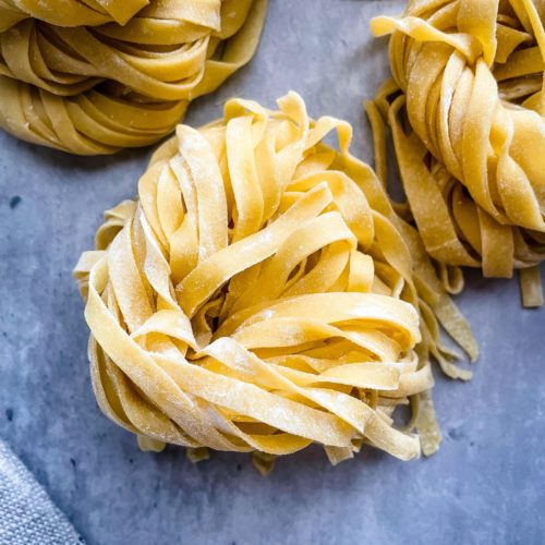 Fresh Pasta - Espresso and Lime