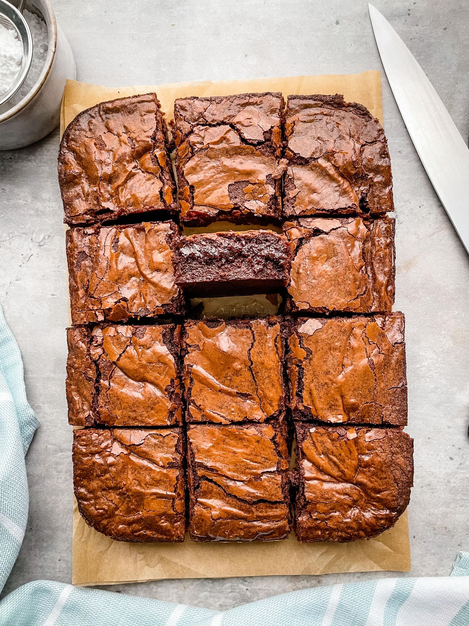 Milk Chocolate Fudge Brownies Espresso and Lime
