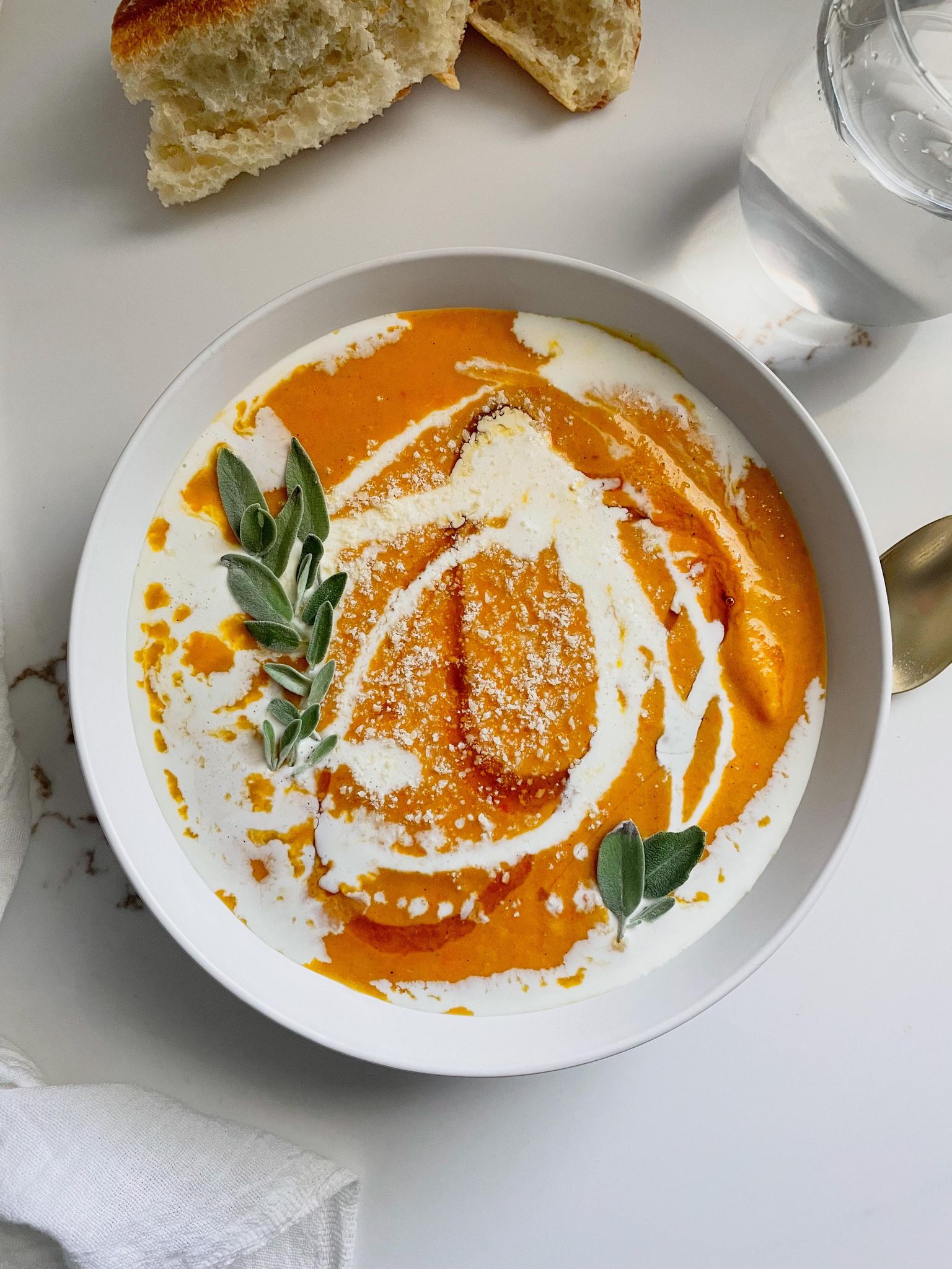 Roasted Pumpkin Bisque Espresso and Lime