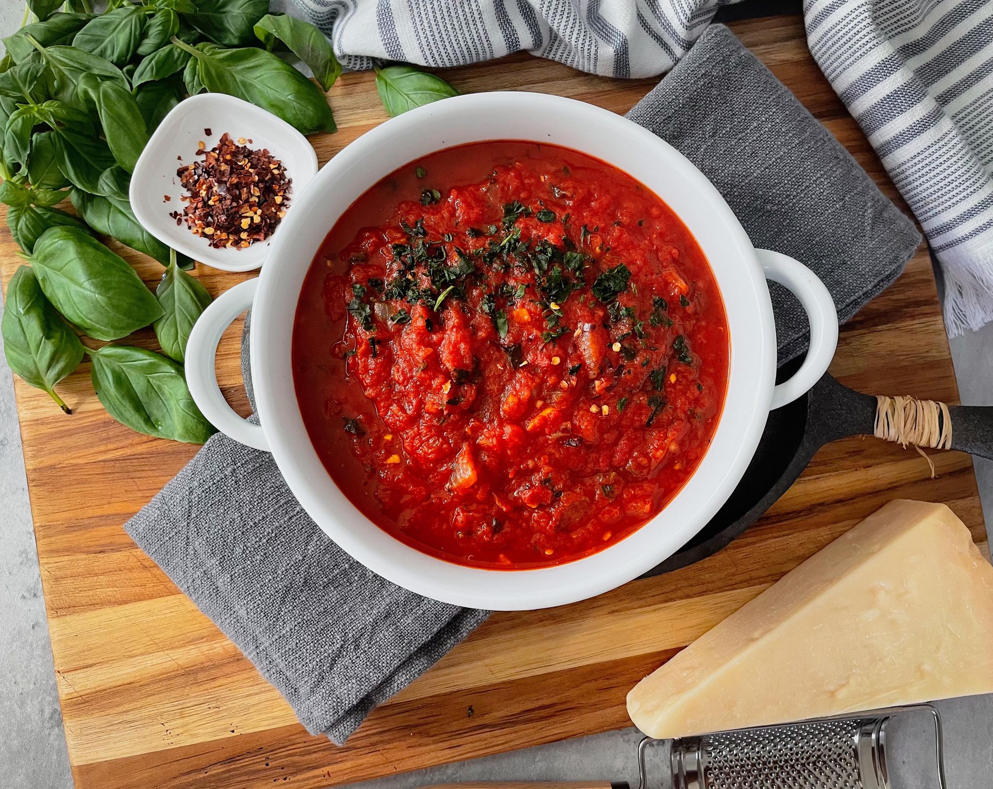 Spicy Garlic Arrabbiata Sauce