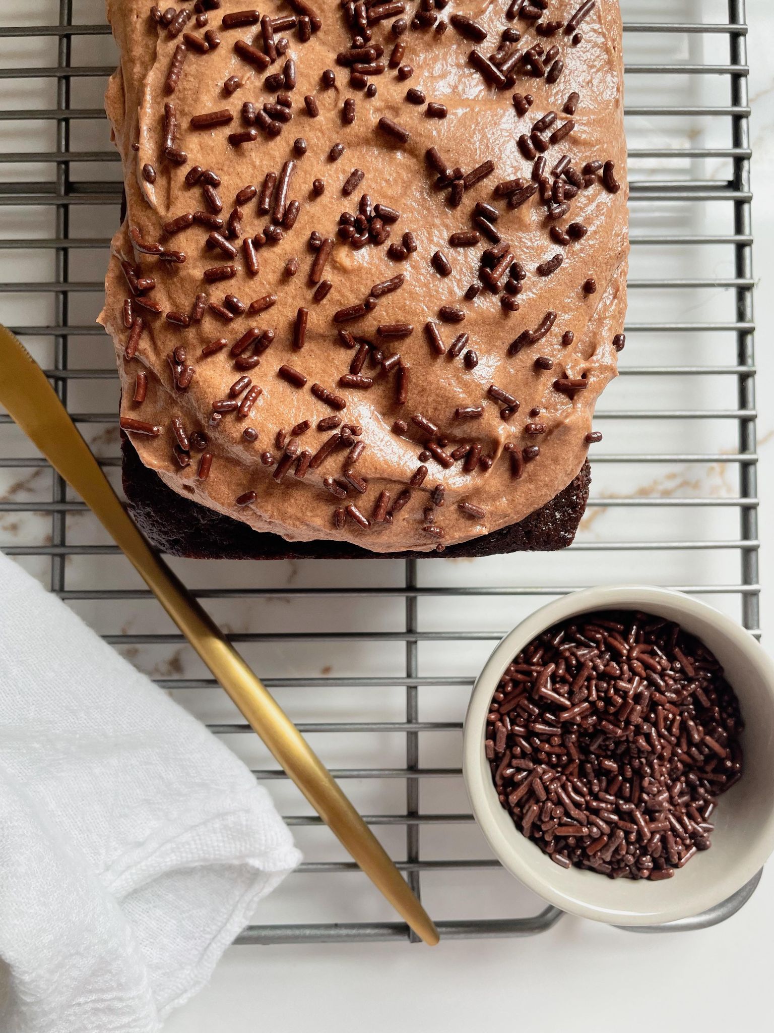 Chocolate Buttermilk Loaf Cake Espresso and Lime