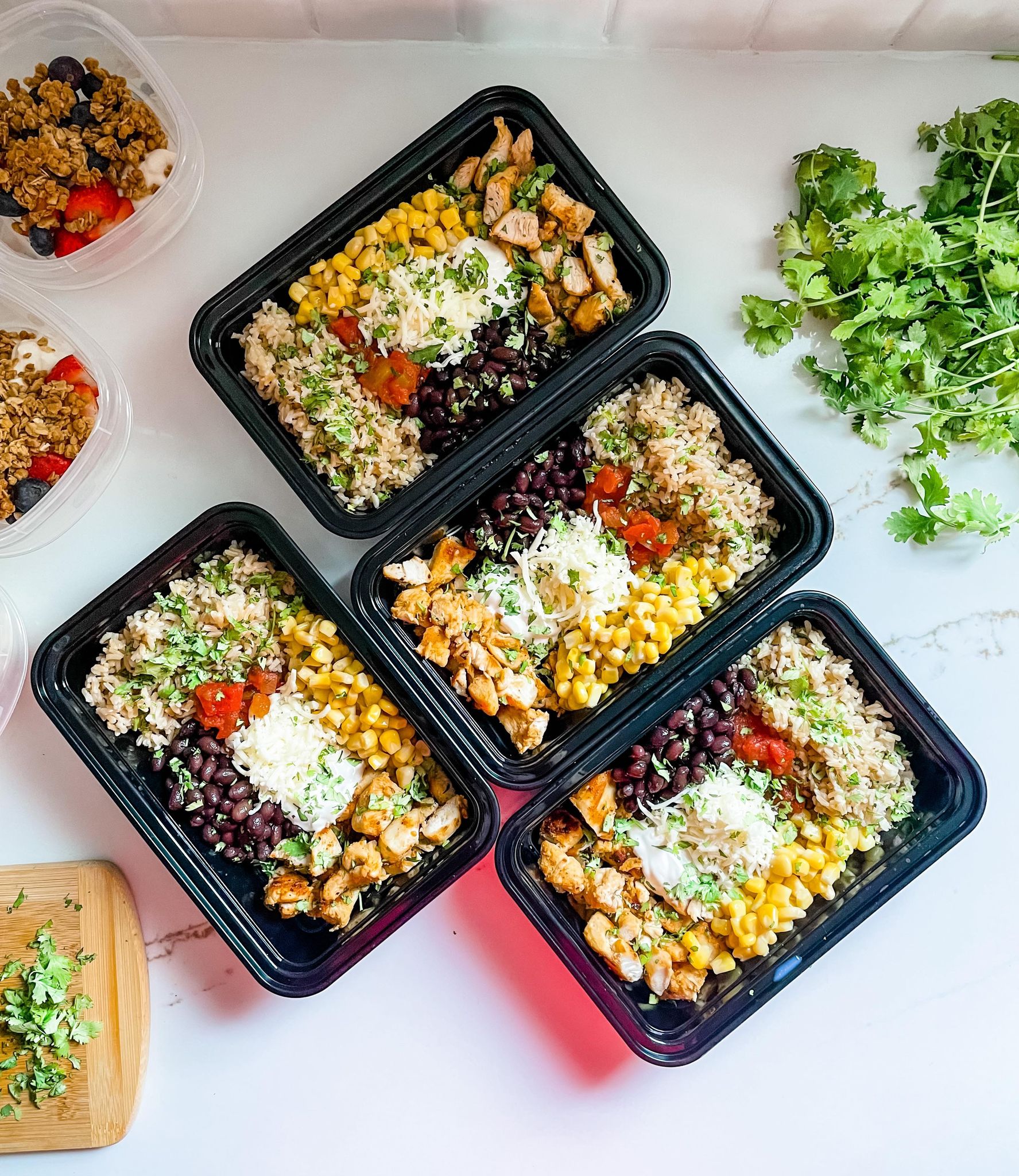 Steak Burrito Meal Prep Bowls