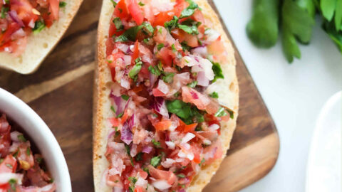 Bruschetta Crostini - Espresso and Lime