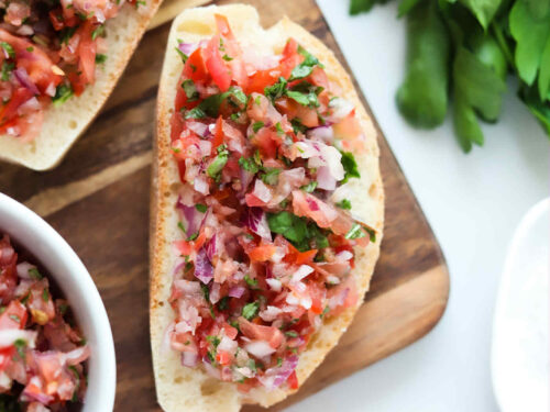 Bruschetta Crostini - Espresso and Lime
