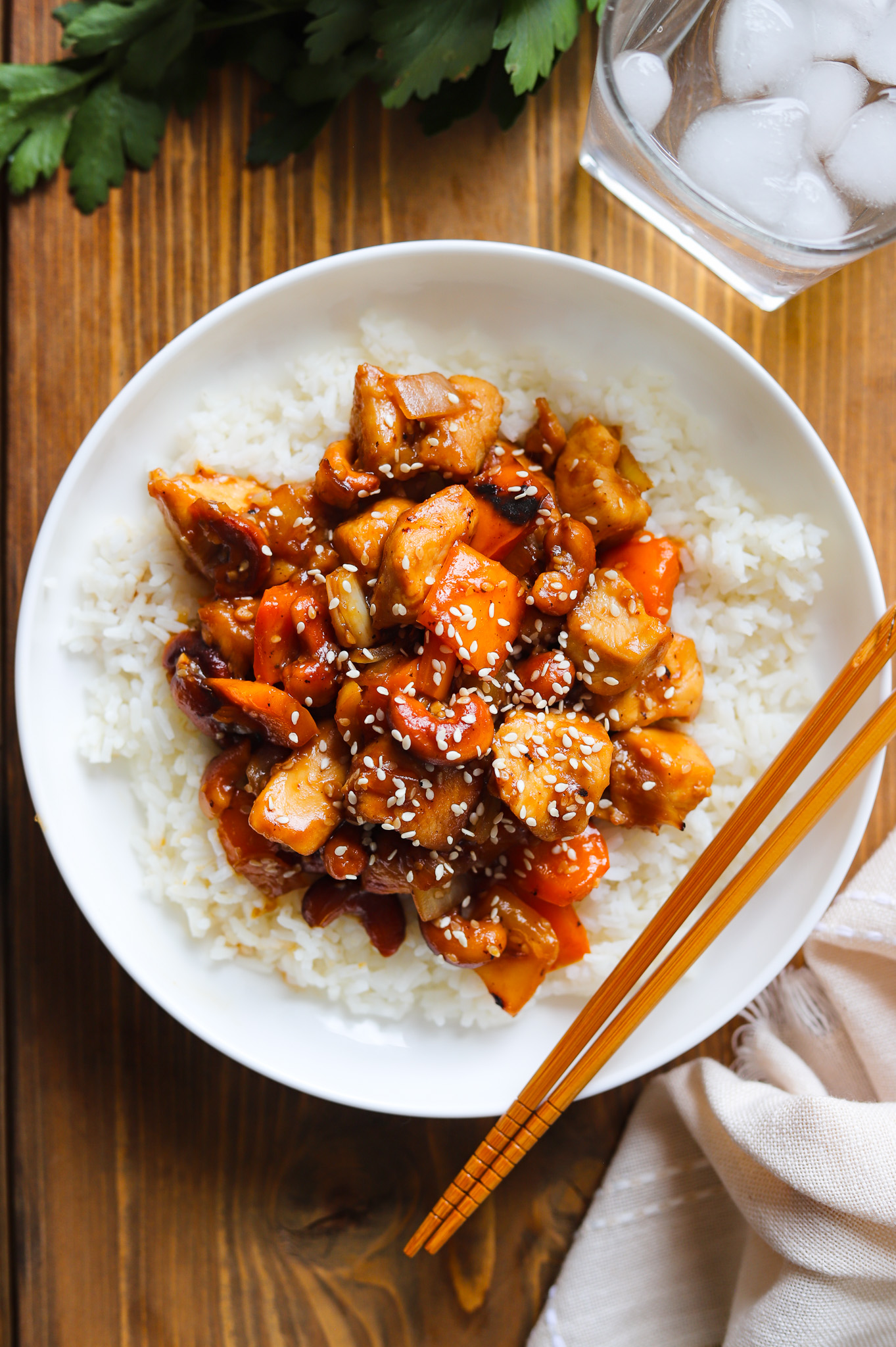 Honey Cashew Chicken 01