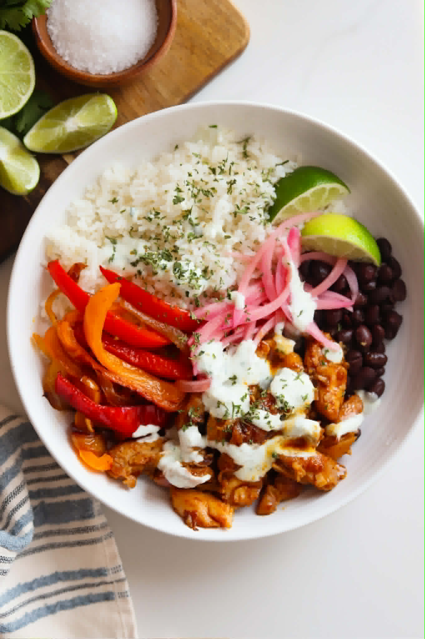 Honey Lime Chicken Bowls 08